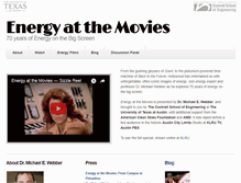 Tablet Screenshot of energyatthemovies.com